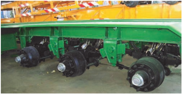 York trailer axles